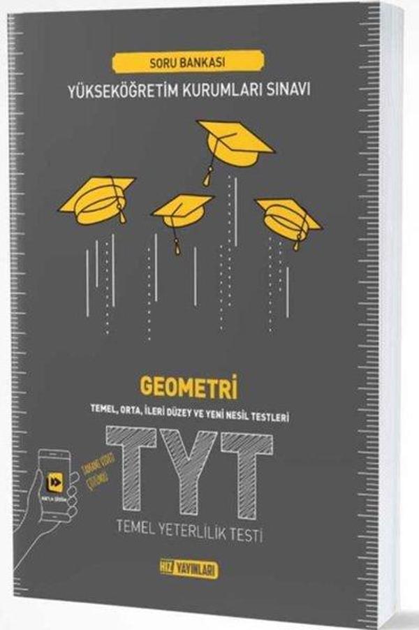 TYT Kitapları Geometri  Soru Bankası - Hız Yayınları - Image 1