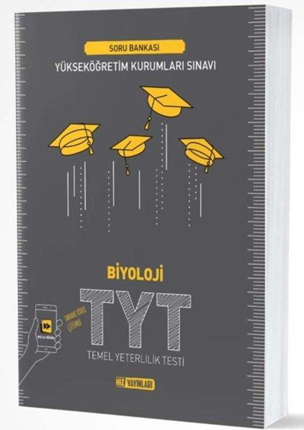 TYT Kitapları Biyoloji  Soru Bankası - Hız Yayınları - Image 1