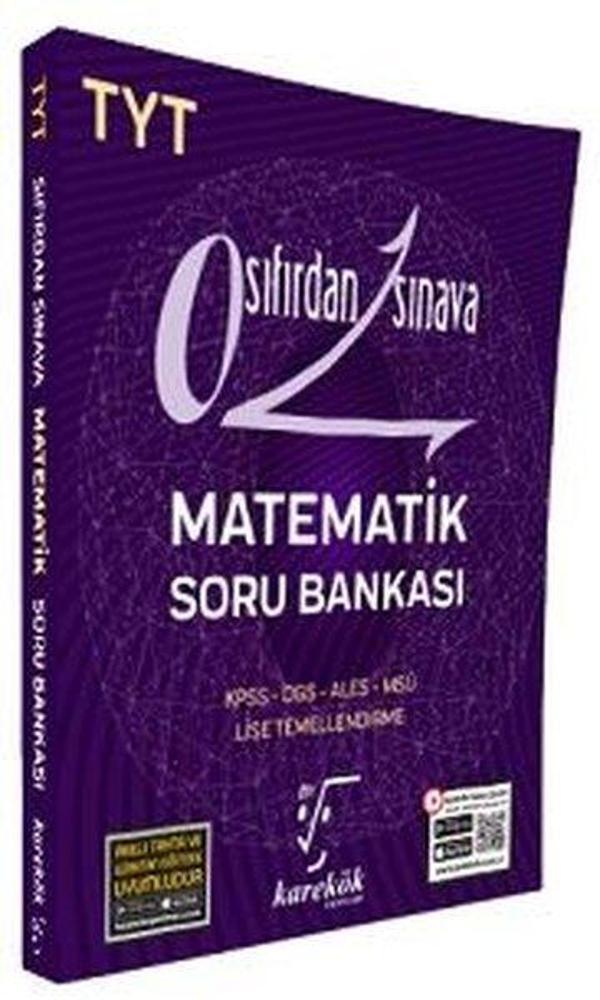 TYT Sıfırdan Sınava Matematik Soru Bankası - Karekök Eğitim Yayınları - Image 1