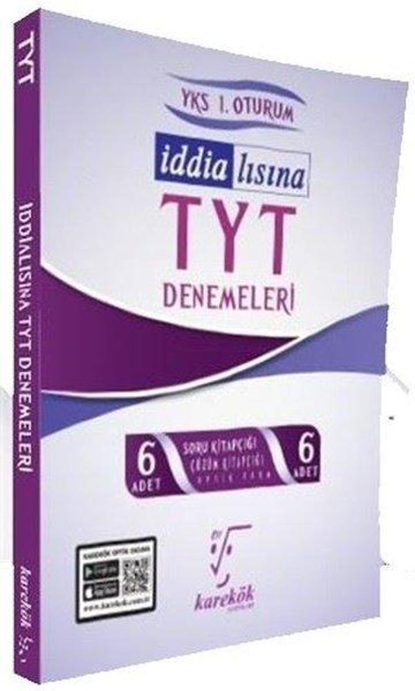 TYT İddialısına 6'Lı Deneme Seti - Karekök Eğitim Yayınları - Image 1
