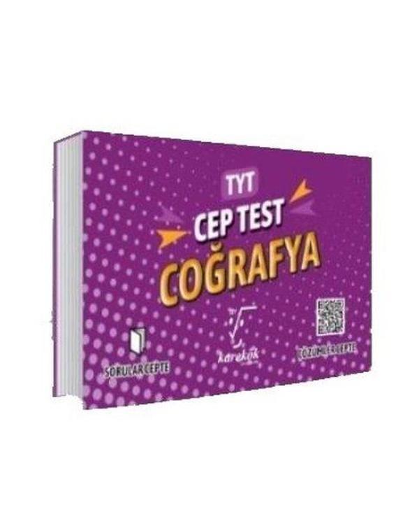TYT Cep Test Coğrafya - Karekök Eğitim Yayınları - Image 1