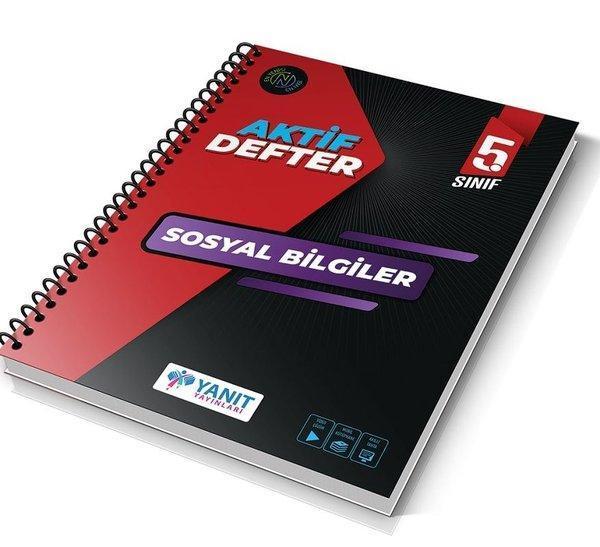 5.Sınıf Sosyal Bilgiler Aktif Defter - Yanıt Yayınları - Image 1
