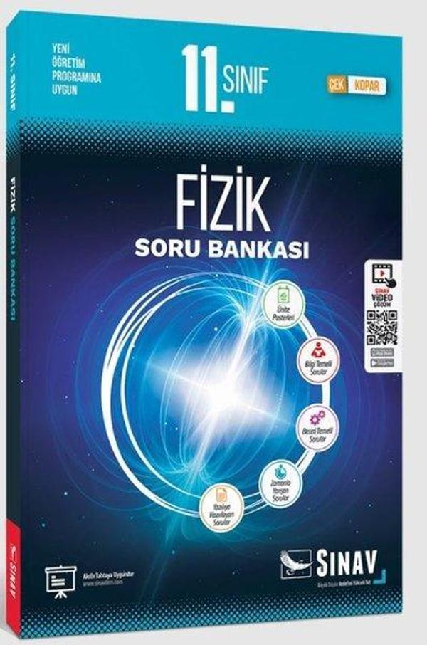 11.Sınıf Fizik Soru Bankası - Sınav Dergisi Yayınları - Image 1