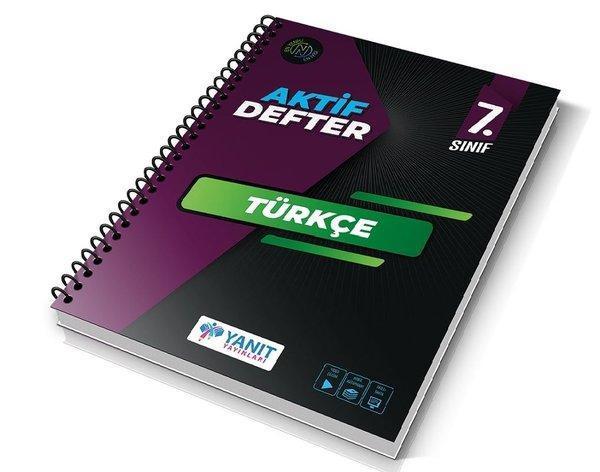 7.Sınıf Türkçe Aktif Defter - Yanıt Yayınları - Image 1