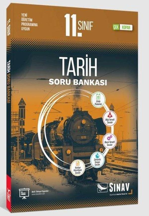11.Sınıf Tarih Soru Bankası - Sınav Dergisi Yayınları - Image 1