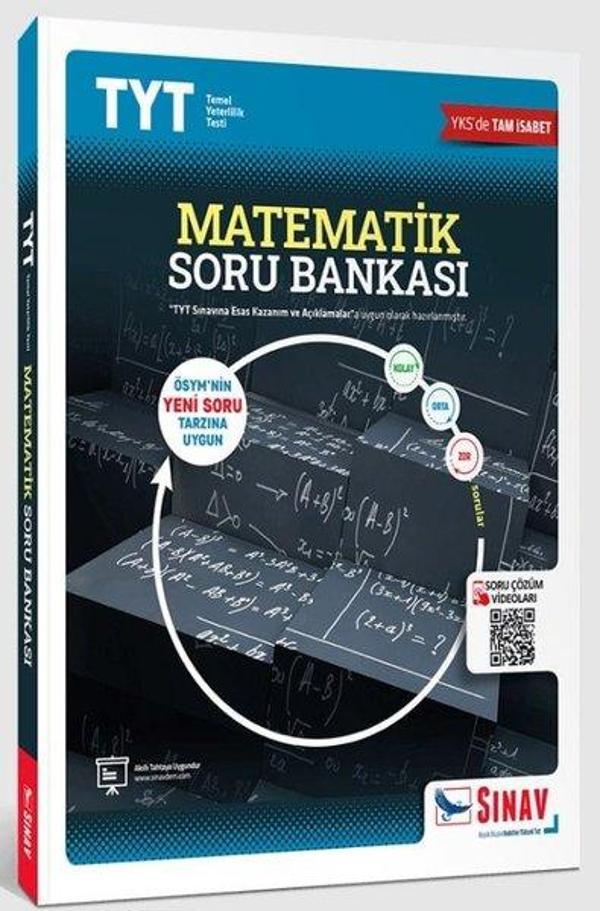 TYT Matematik Soru Bankası - Sınav Dergisi Yayınları - Image 1