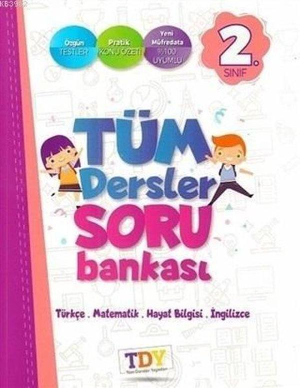 2.Sınıf Tüm Dersler Soru Bankası - TDY Yayınları - Image 1