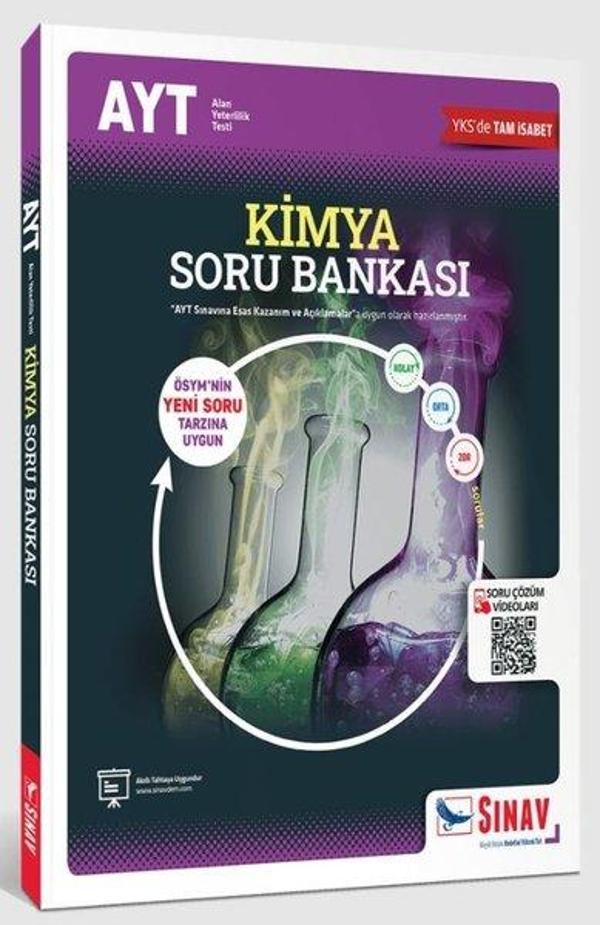 AYT Kimya Soru Bankası - Sınav Dergisi Yayınları - Image 1