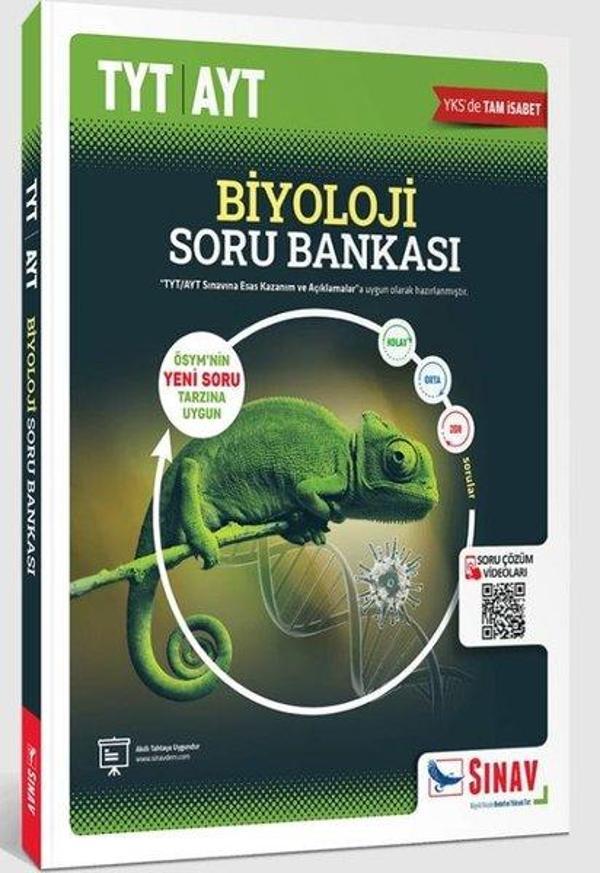 TYT AYT Biyoloji Soru Bankası - Sınav Dergisi Yayınları - Image 1