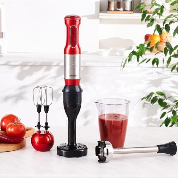 Karaca Mastermaid Prosteel Hand Blender Imperial Red Inox 1500 W - Image 1