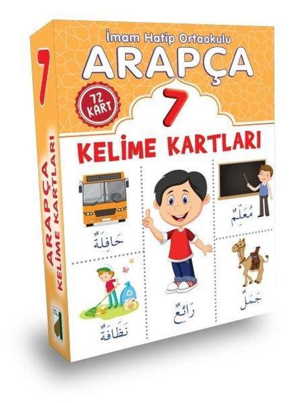 Arapça Kelime Kartları - 7 - Damla Yayınevi - Image 1