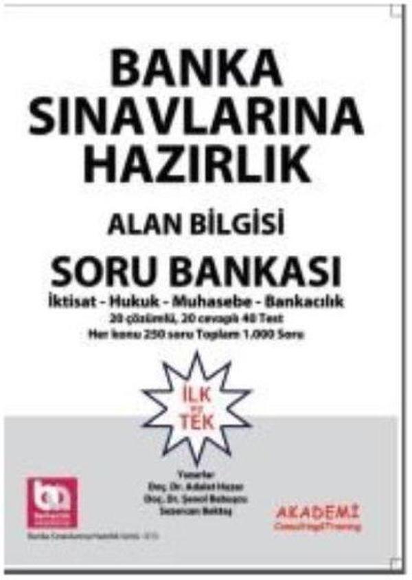 Banka Sınavlarına Hazırlık - Alan Bilgisi Soru Bankası - Akademi Consulting - Image 1