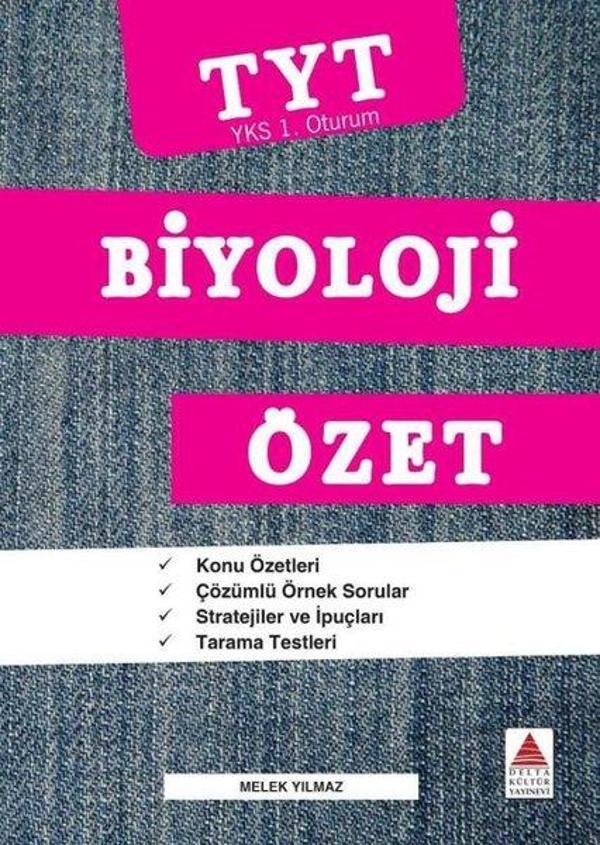 TYT Biyoloji Özet - YKS 1. Oturum - Delta Kültür-Eğitim - Image 1
