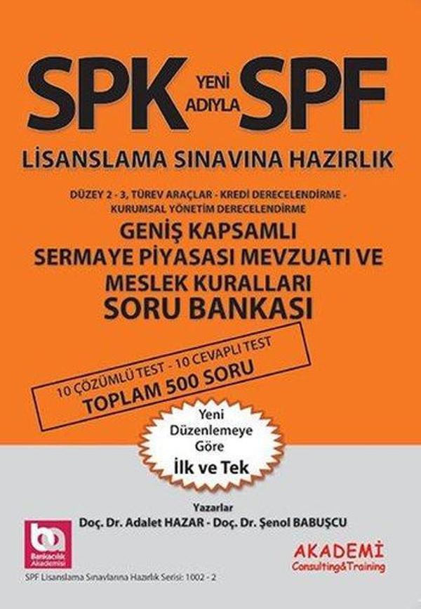 SPK Lisanslama Sınavına Hazırlık - Geniş Kapsamlı Sermaye Piyasası Mevzuatı ve Meslek Kuralları Dene - Akademi Consulting - Image 1