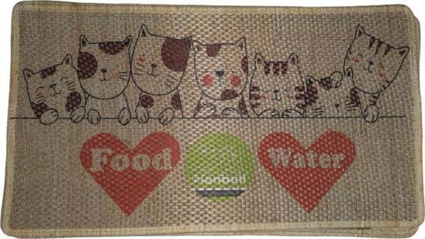 Nanbell Jüt Halı Kedi Tırmalama 70X43 cm Desenli No:12 - Image 1