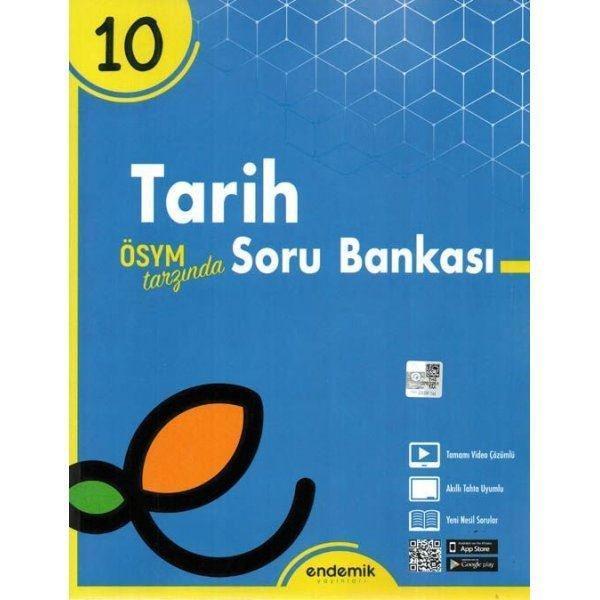 10.Sınıf Tarih Soru Bankası - Endemik Yayınları - Image 1