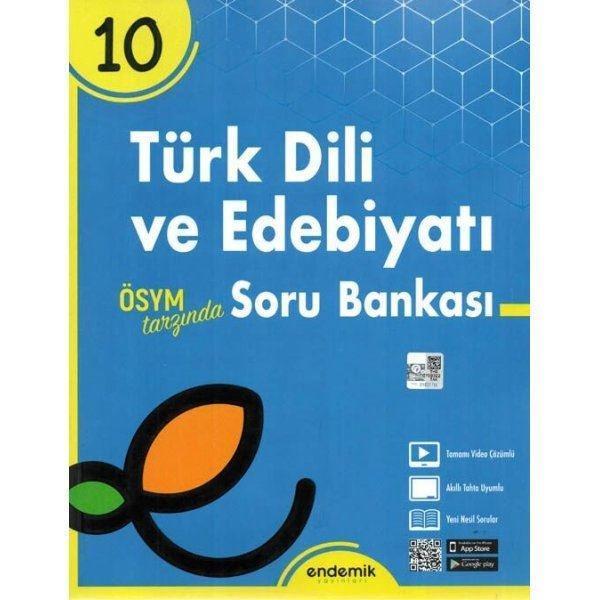 10.Sınıf Türk Dili ve Edebiyatı Soru Bankası - Endemik Yayınları - Image 1