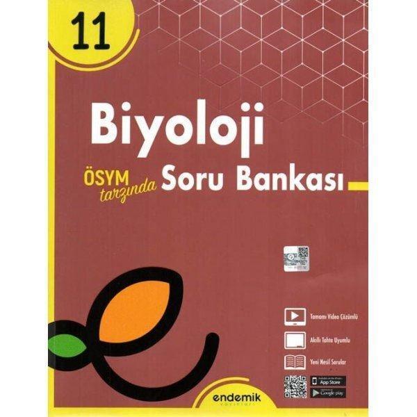 11.Sınıf Biyoloji Soru Bankası - Endemik Yayınları - Image 1