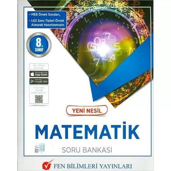 8.Sınıf Yeni Nesil Matematik Soru Bankası - Fen Bilimleri Yayınları - Image 1
