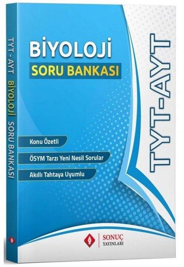 TYT AYT Biyoloji Soru Bankası - Sonuç Yayınları - Image 1
