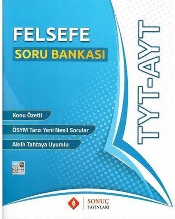 TYT AYT Felsefe Soru Bankası - Sonuç Yayınları - Image 1