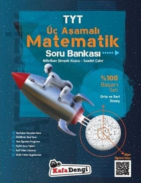 TYT Üç Aşamalı Matematik Soru Bankası - Kafa Dengi - Image 1