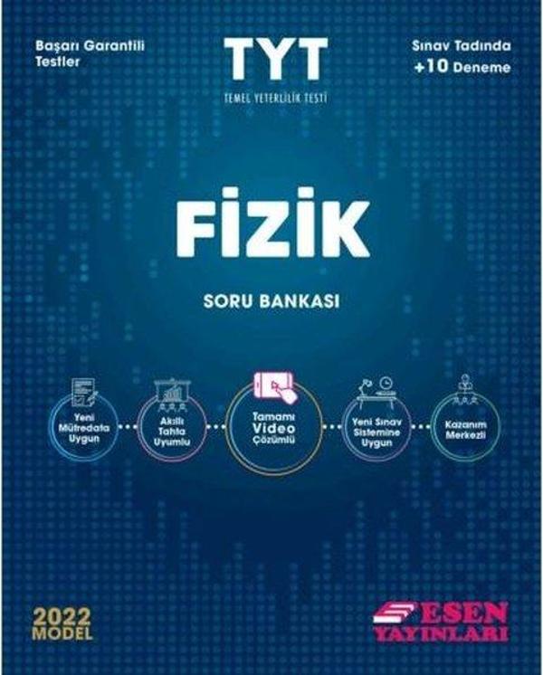 2022 TYT Fizik Soru Bankası - Esen Yayıncılık - Eğitim - Image 1
