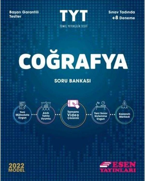 2022 TYT Coğrafya Soru Bankası - Esen Yayıncılık - Eğitim - Image 1