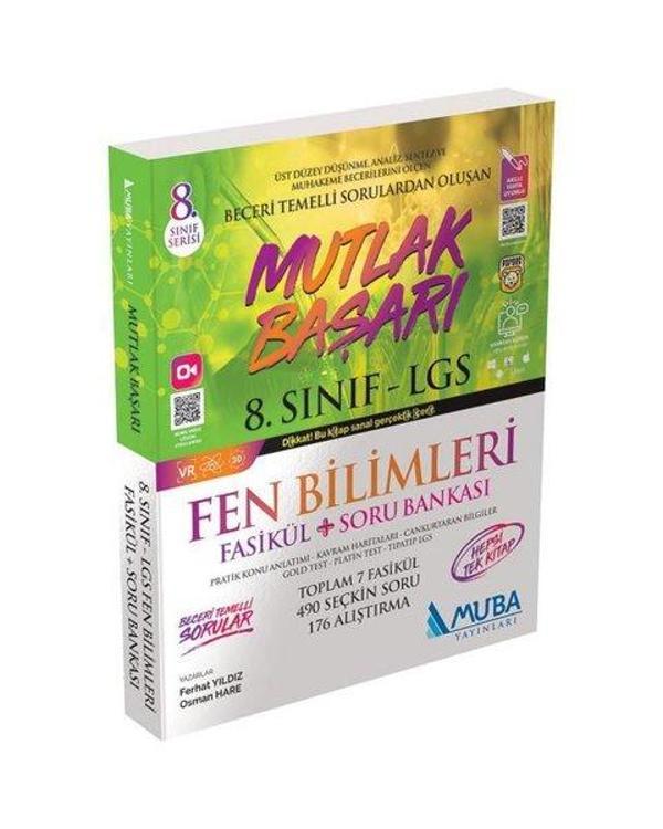 8.Sınıf LGS Mutlak Başarı Fen Bilimleri Fasikül ve Soru Bankası  - Muba Yayınları - Image 1