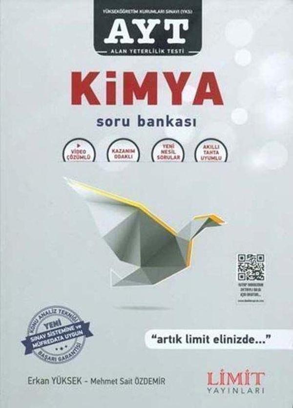 AYT Kimya Soru Bankası - Limit Yayınları - Image 1