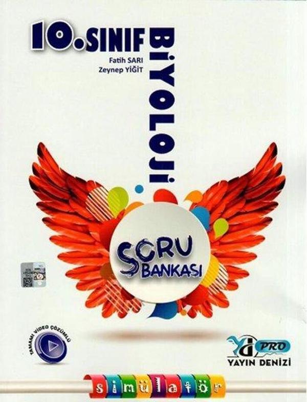 2022 10.Sınıf Biyoloji Pro Soru Bankası - Yayın Denizi Yayınları - Image 1