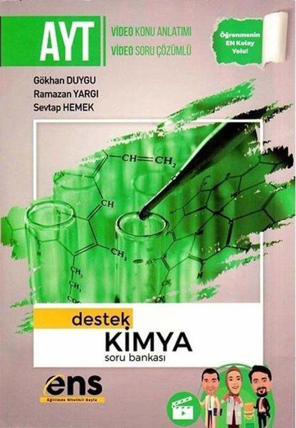 2022 AYT Kimya Destek Soru Bankası - Ens Yayıncılık - Image 1