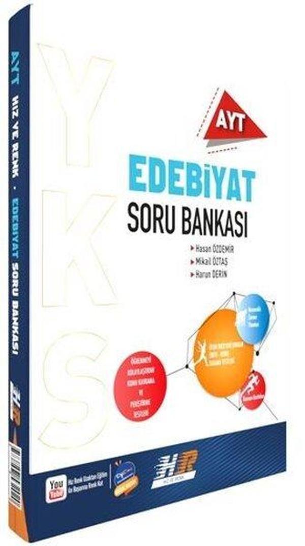 AYT Edebiyat Soru Bankası - Hız ve Renk Yayınları - Image 1
