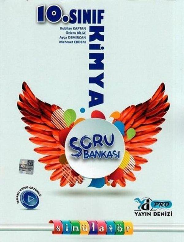 2022 10.Sınıf Kimya Pro Soru Bankası - Yayın Denizi Yayınları - Image 1