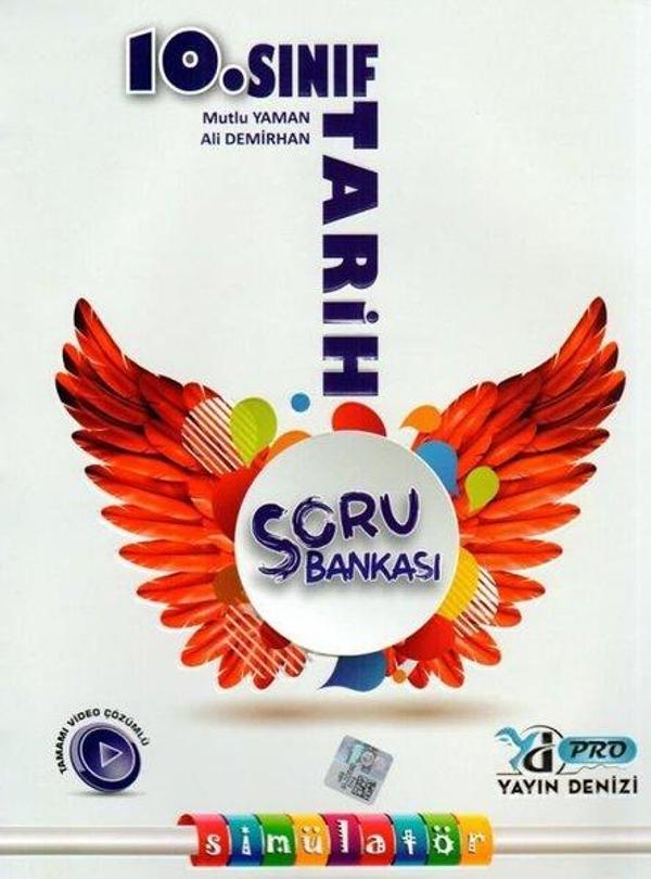 2022 10.Sınıf Tarih Pro Soru Bankası - Yayın Denizi Yayınları - Image 1