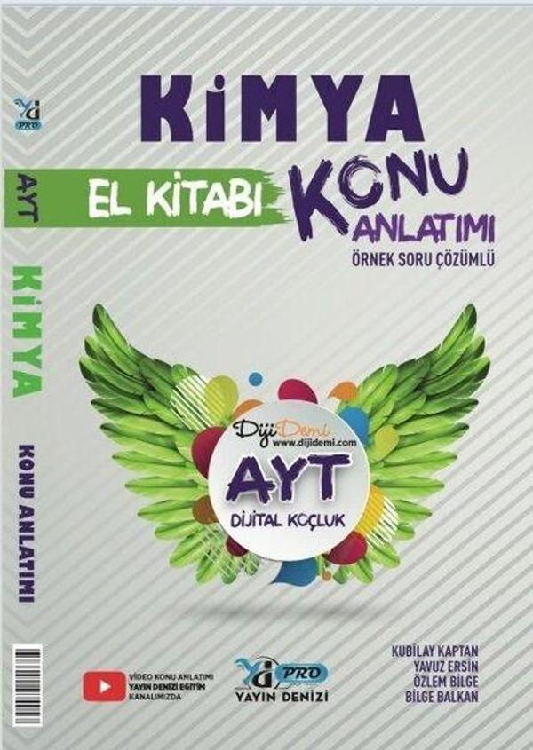 AYT Kimya Pro Konu Anlatımı El Kitab - Yayın Denizi Yayınları - Image 1