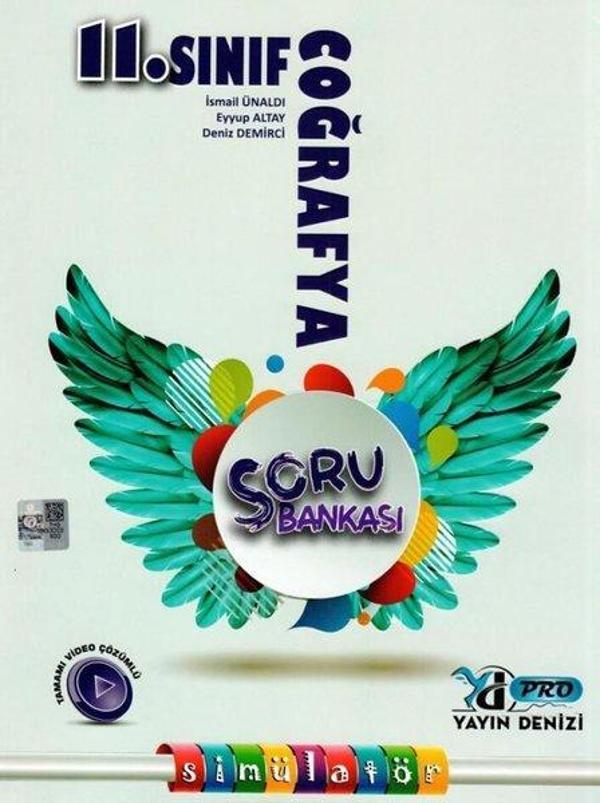 2022 11.Sınıf Coğrafya Pro Soru Bankası - Yayın Denizi Yayınları - Image 1