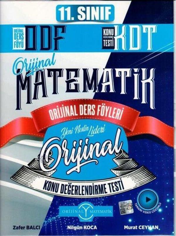 11.Sınıf Matematik ODF KDT Seti - Orijinal Yayınları - Image 1