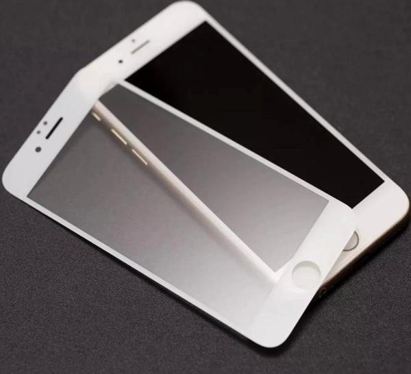 Joyroom Alen Matte Full Cam  iPhone 7-8 Temperli Cam Ekran Koruyucu Beyaz - Image 1