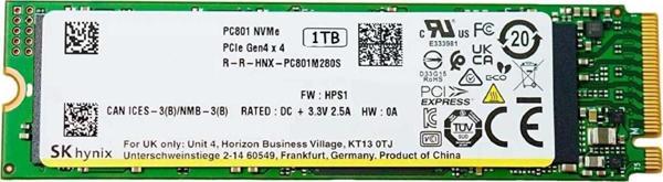 SK Hynix PC801 1TB 22x80 M.2 NVMe SSD - Image 1