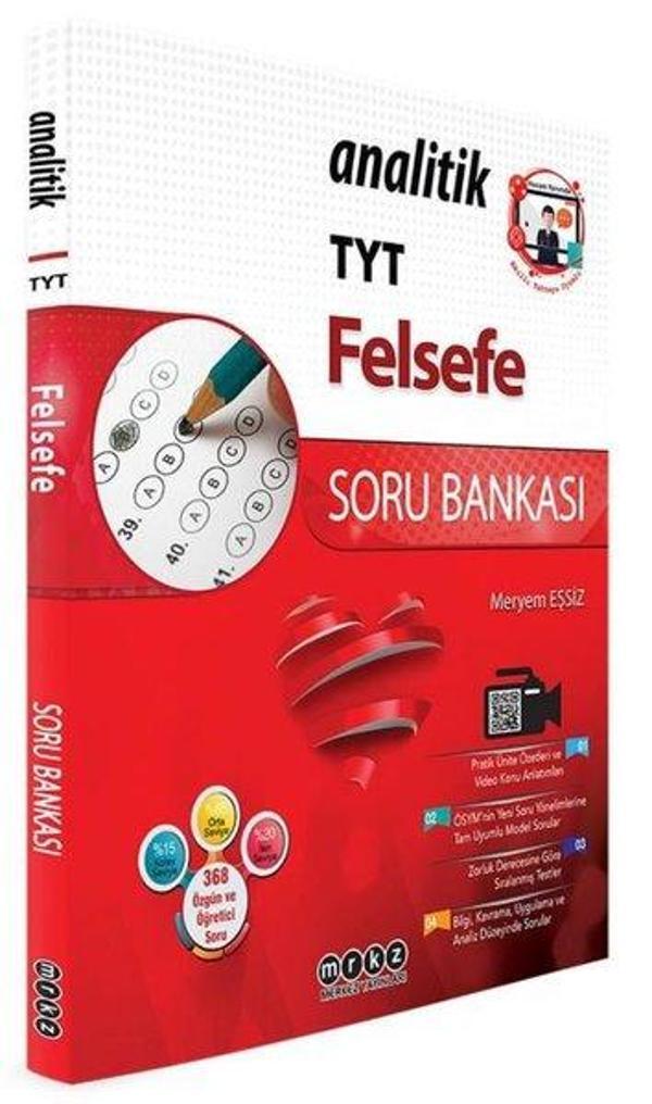 2022 TYT Felsefe Analitik Soru Bankası - Merkez Yayınları - Image 1