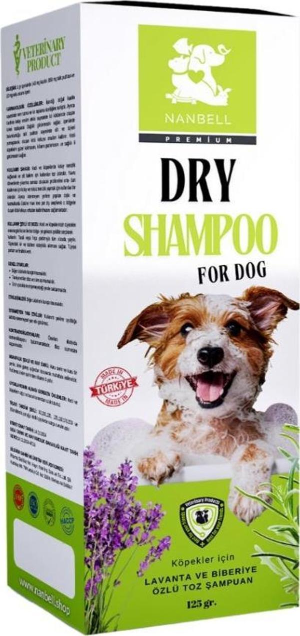 Nanbell Premium Köpek Toz Şampuan Lavanta Kokulu 125 Gr - Image 1