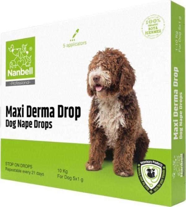 Nanbell Professional Köpek Ense Damlası 1-10Kg 1grx5adet 1 KUTU - Image 1