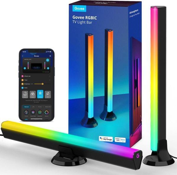 Govee H6046311 RGBIC WiFi+BT Flow Plus Bar 2'li - Image 1
