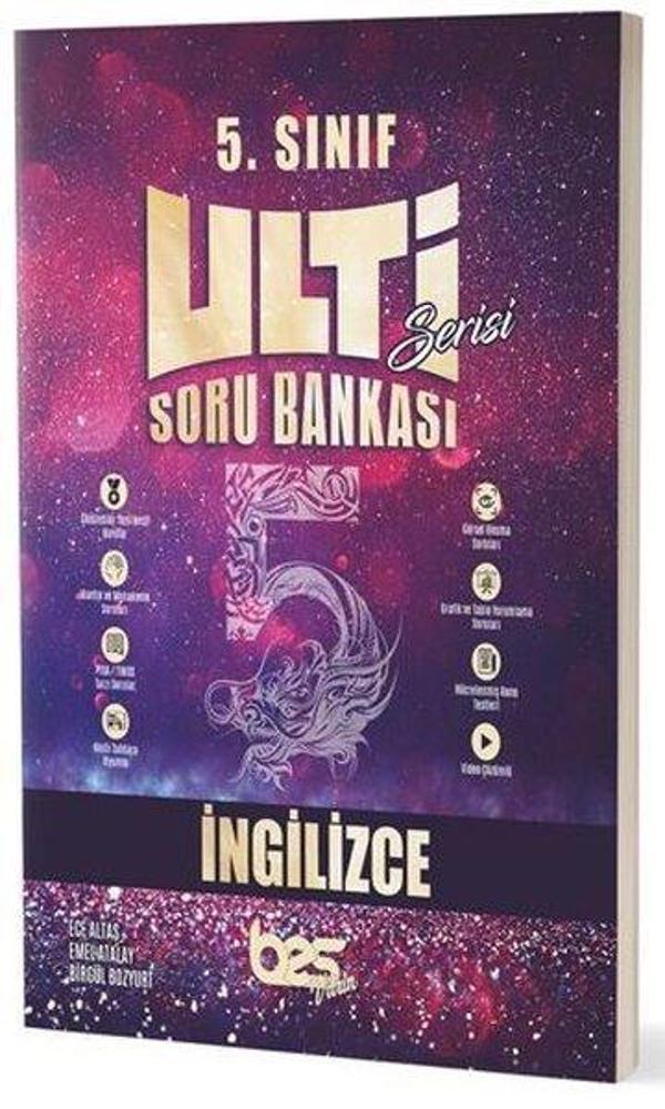 5.Sınıf İngilizce Ulti Soru Bankası - BES Yayınları - Image 1