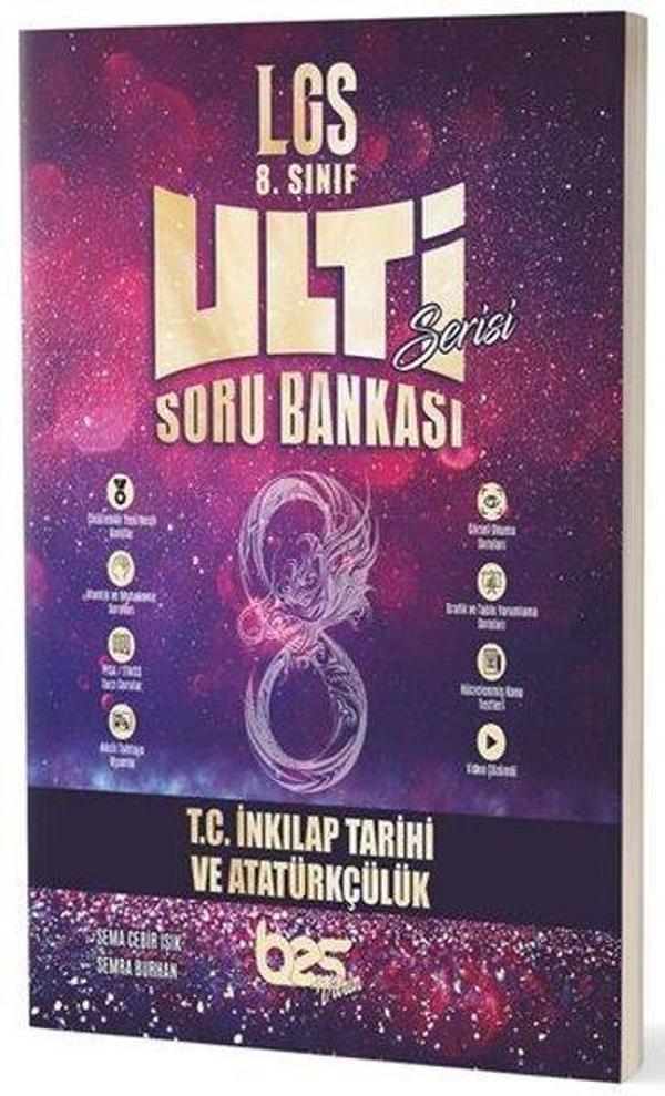 2022 8.Sınıf LGS T.C. İnkılap Tarihi ve Atatürkçülük Ulti Serisi Soru Bankası - BES Yayınları - Image 1