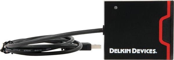 Delkin Devices USB 3.0 Dual Slot SD UHS-II & CF kart Okuyucu DDREADER-44 - Image 1