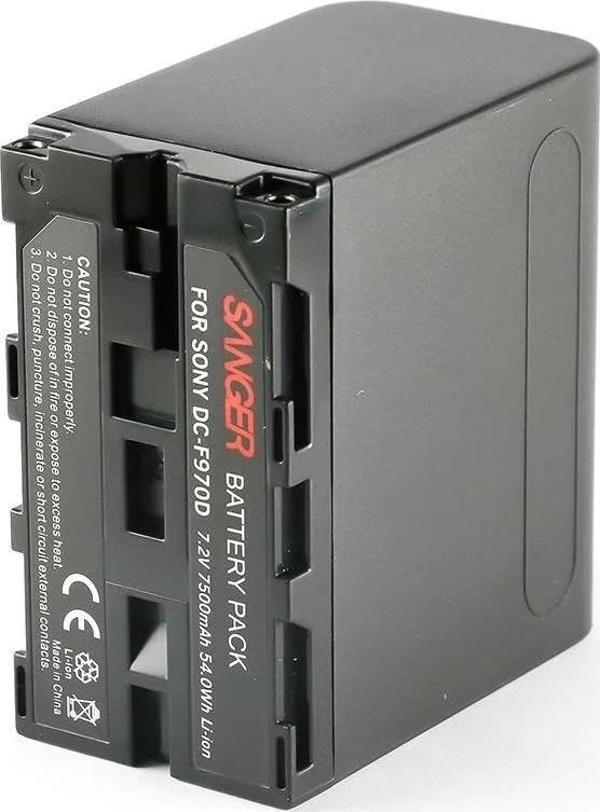 Sanger NP-F970M Sony Batarya Şarj Girişli Pil - Image 1