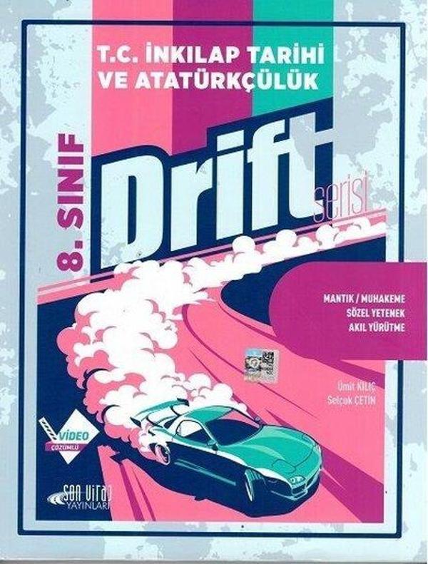 2022 8.Sınıf T. C. İnkılap Tarihi ve Atatürkçülük Drift Serisi - Son Viraj Yayınları - Image 1