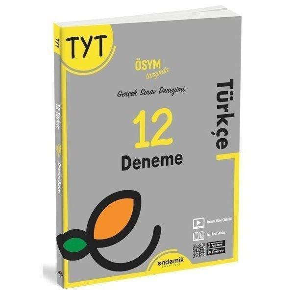 2022 TYT Türkçe 12'li Deneme - Endemik Yayınları - Image 1